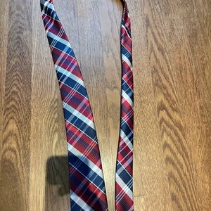Polo patterned tie